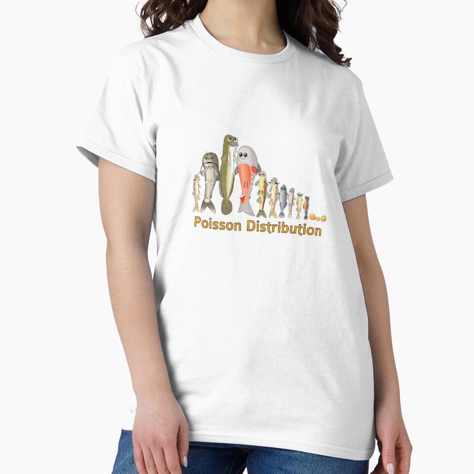Poisson Distribution by SpottedTarn Unisex , , , Long Sleeve Tee