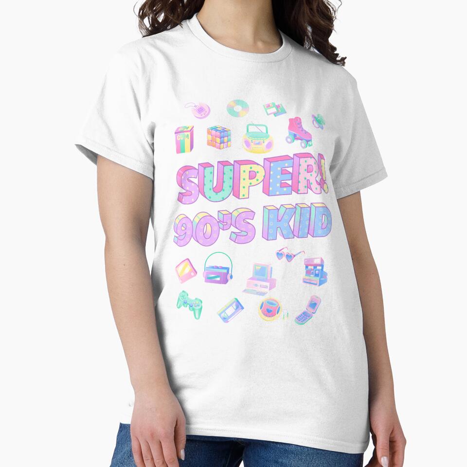 90s kid by Imemewell Unisex , , , Long Sleeve Tee