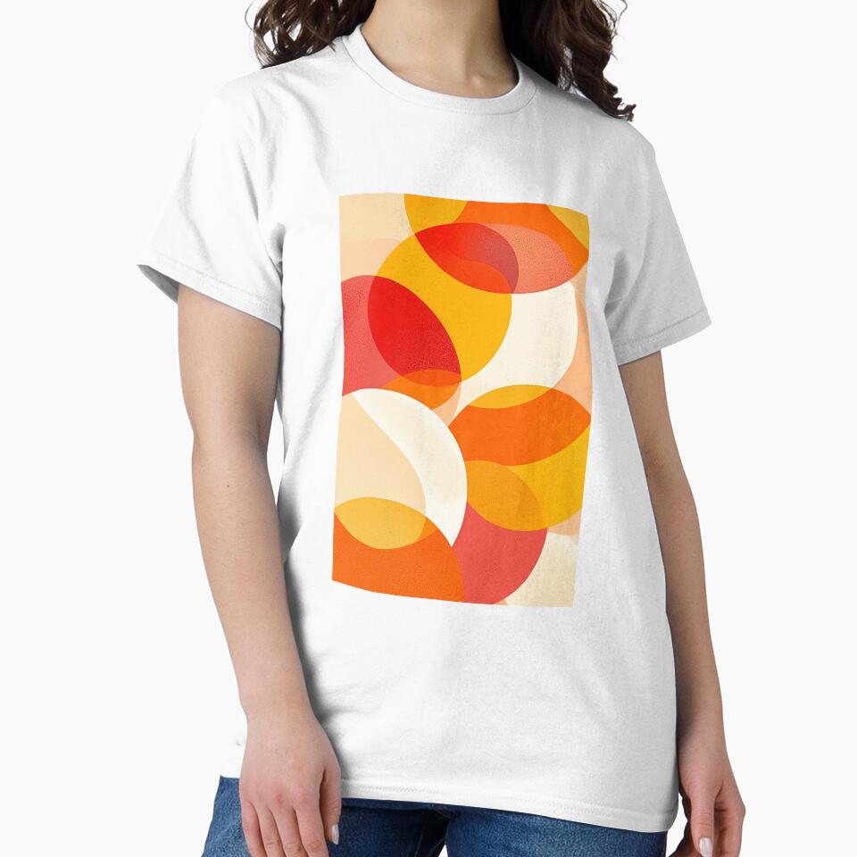 Vibrant Abstract Overlapping Circles 1 by SparroCreative
