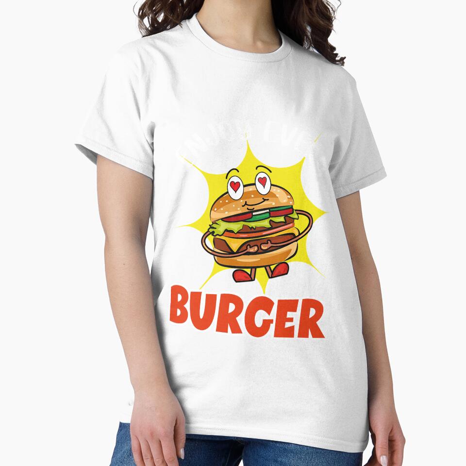 Enjoy Every Burger by orangeblue21 Unisex , , , Long Sleeve Tee