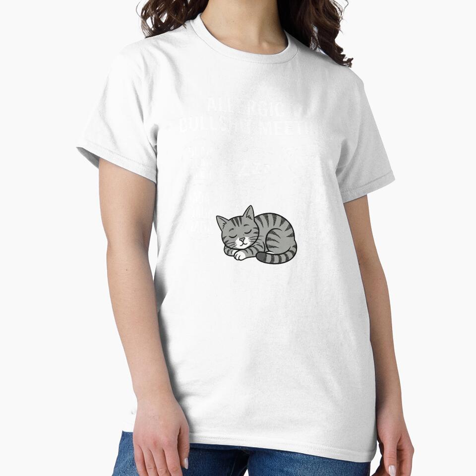 Allergic To Bullshit Meetings Office Humor by WAMTEES Unisex , , , Long Sleeve Tee