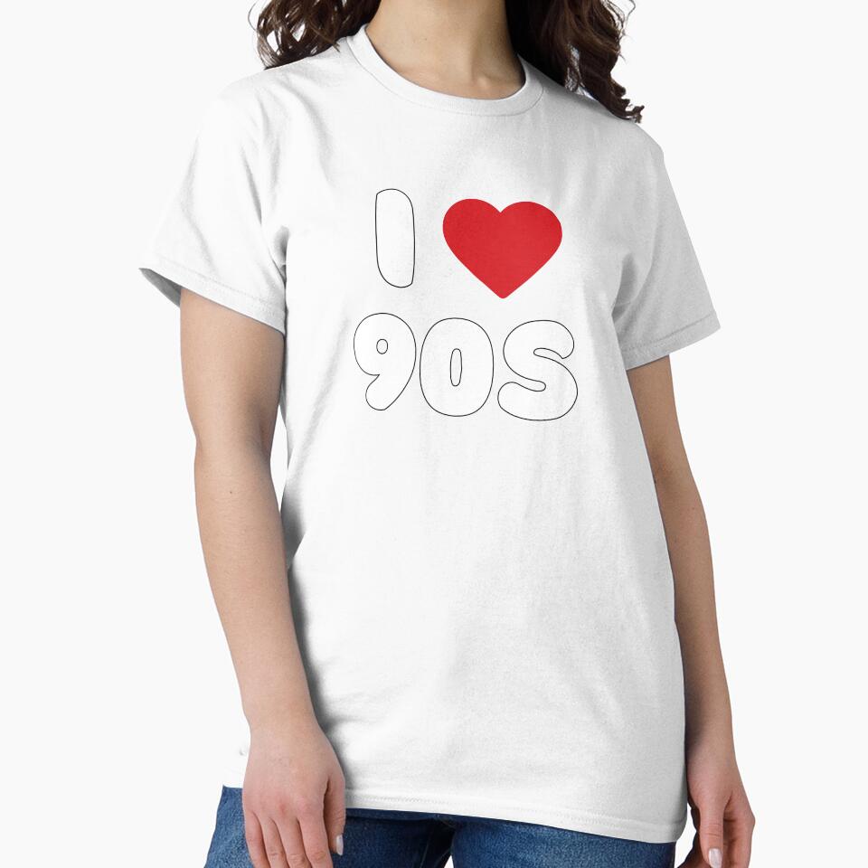 I Love 90s by Itsheartshop Unisex , , , Long Sleeve Tee