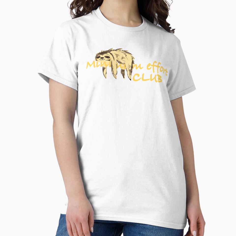 Lazy sloth by Maryart8 Unisex , , , Long Sleeve Tee