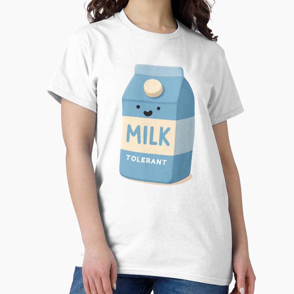 Milk Lactose tolerant by M4ch4Moch1Design Unisex , , , Long Sleeve Tee