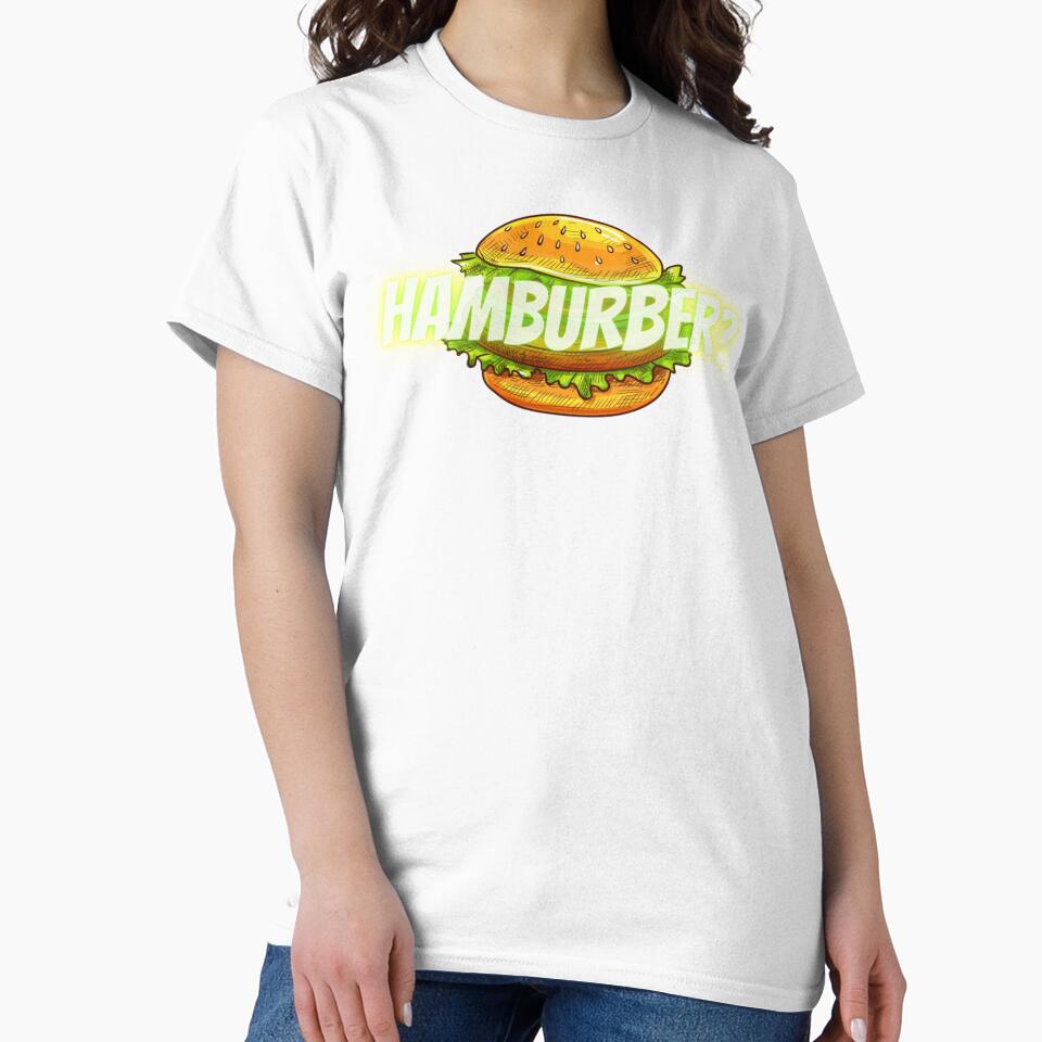 Hamburber by RosarioSono Unisex , , , Long Sleeve Tee