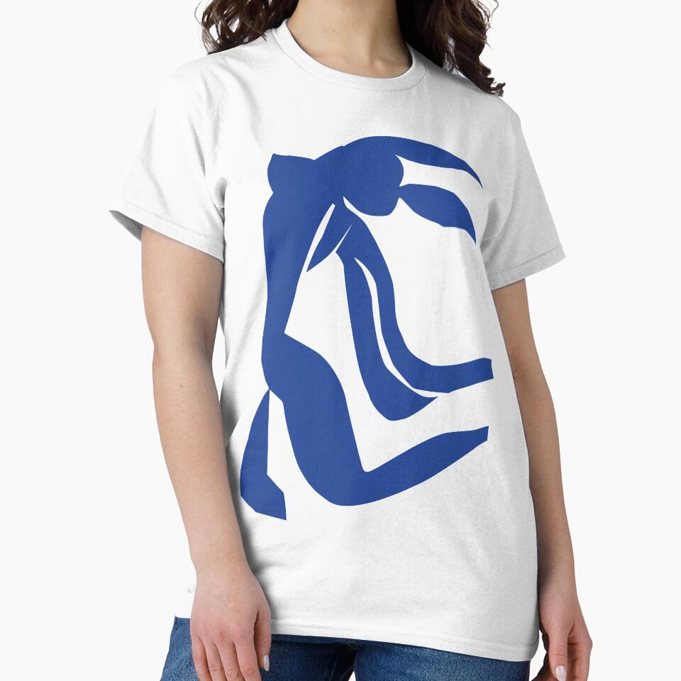 Henri matisse blue woman abstract woman nude by shreya ranjan