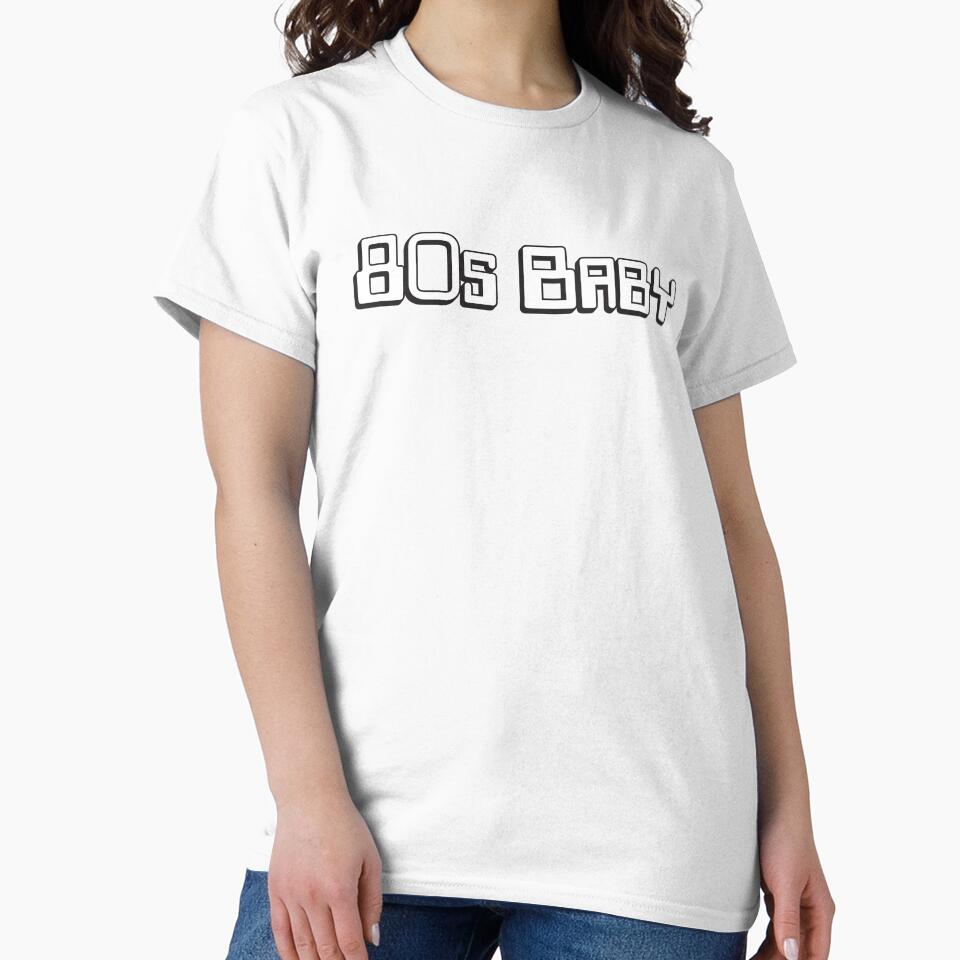 80s Baby by MouseDeSigns Unisex , , , Long Sleeve Tee