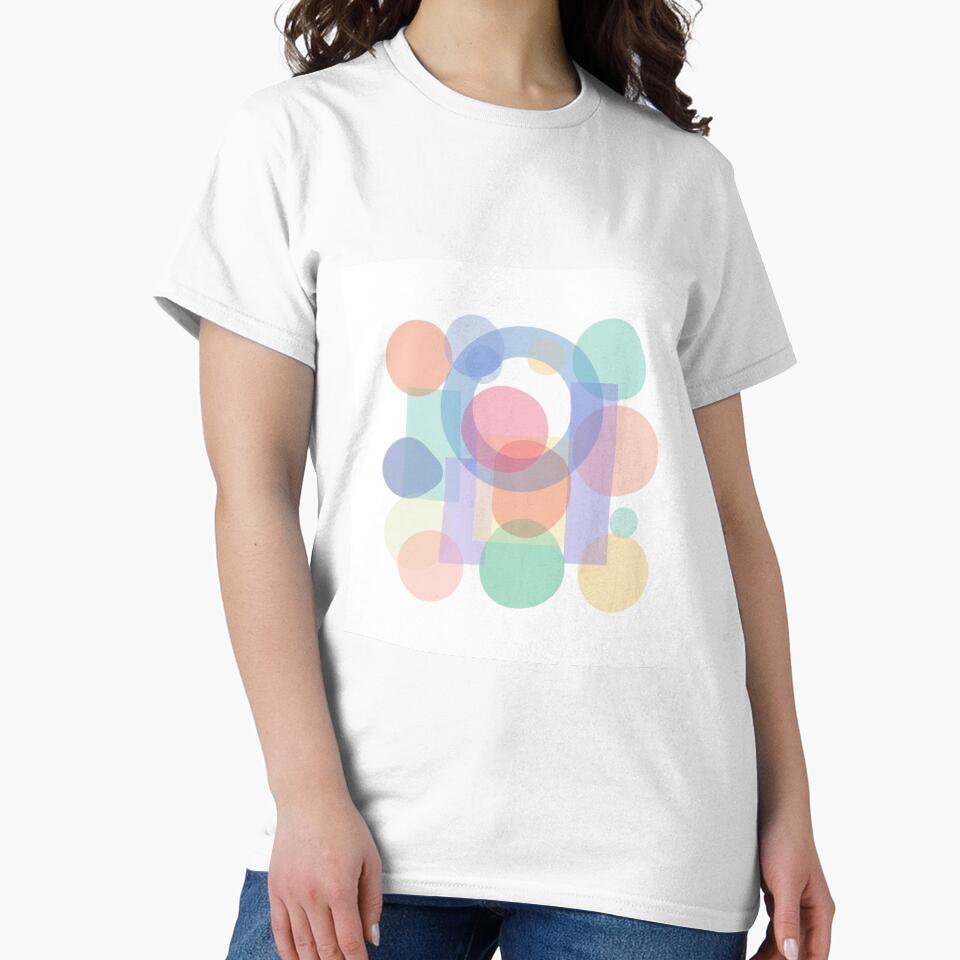 Colorful Geometric Abstract Shapes – Modern Minimalist Art by Rank Sol