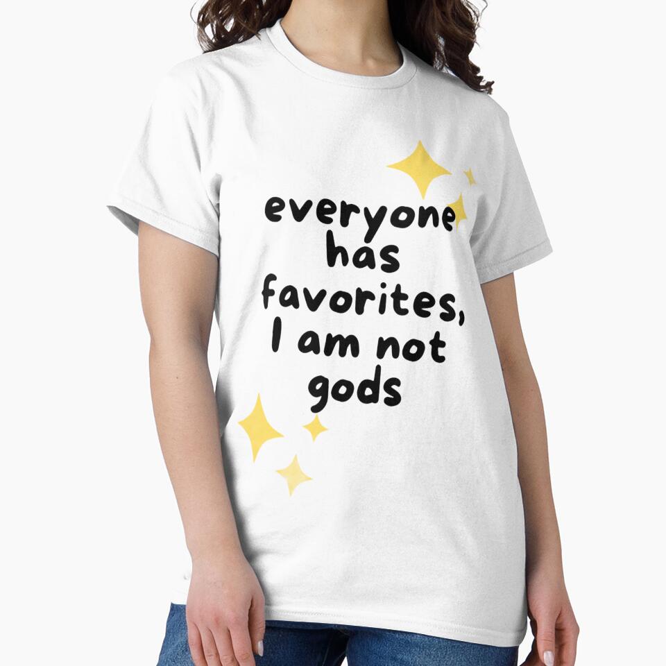 everyone has favorites by fernfromfrieren Unisex , , , Long Sleeve Tee