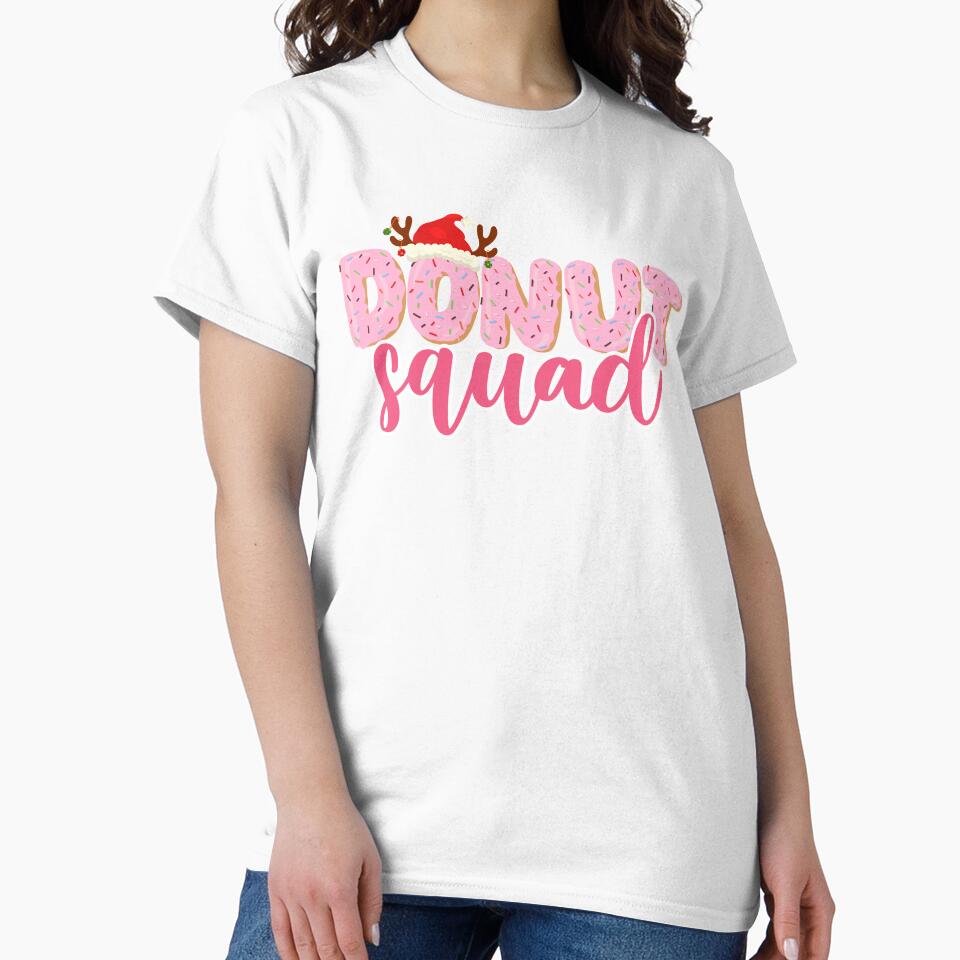 Donut Squad Funny Donut Crew Party Donut Lover by GroovyFusion Unisex , , , Long Sleeve Tee
