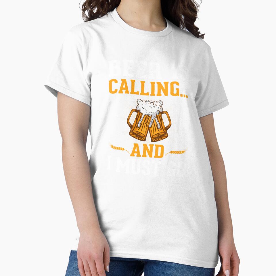 BEER IS CALLING... by brunski Unisex , , , Long Sleeve Tee