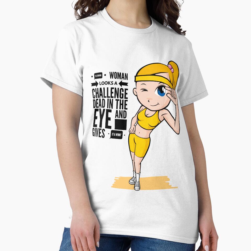 "A Strong Woman Looks A Challenge Dead In The Eye And Gives It A Wink" by LondonHouse