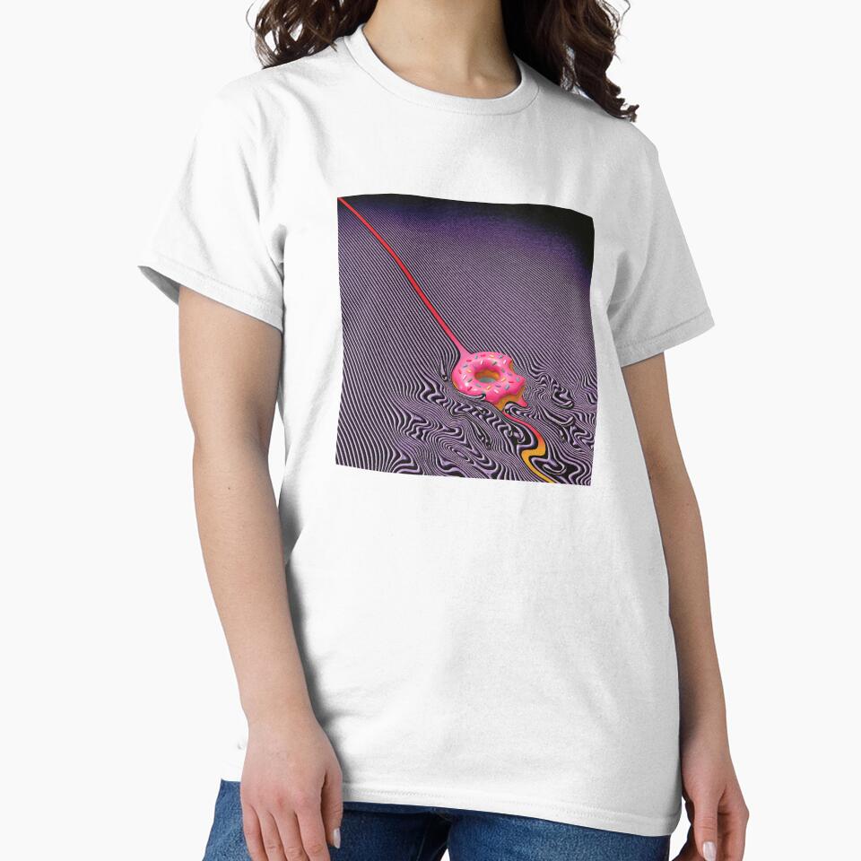 Sugary Currents by FiberForge Unisex , , , Long Sleeve Tee