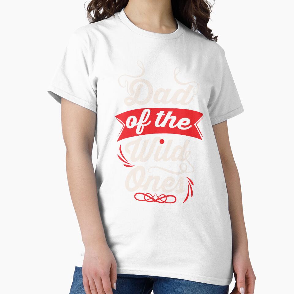 Dad of the wild ones by Pocket-Glitch Unisex , , , Long Sleeve Tee