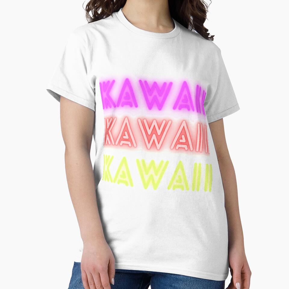 Kawaii 3x by KawaiiForAll Unisex , , , Long Sleeve Tee