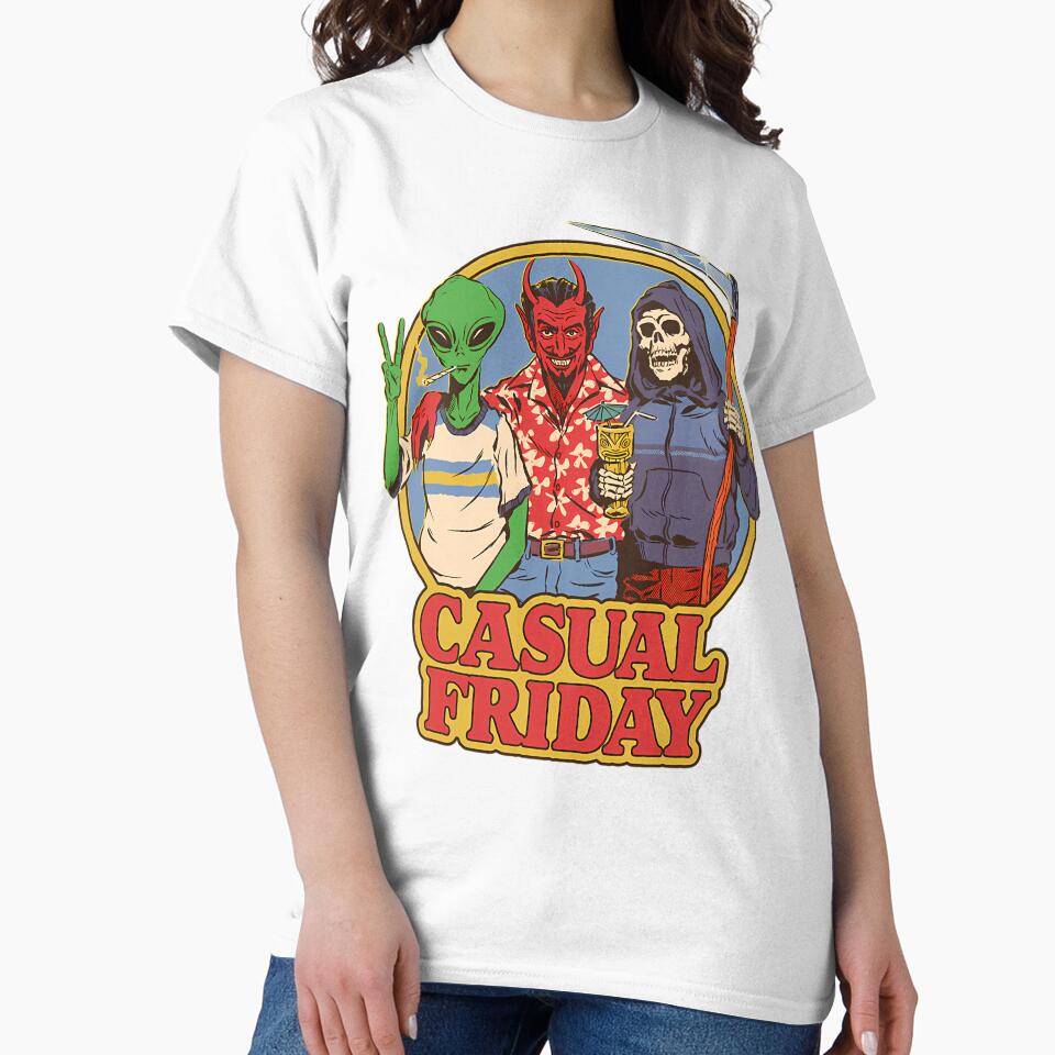Casual Friday by JoyHopkin Unisex , , , Long Sleeve Tee
