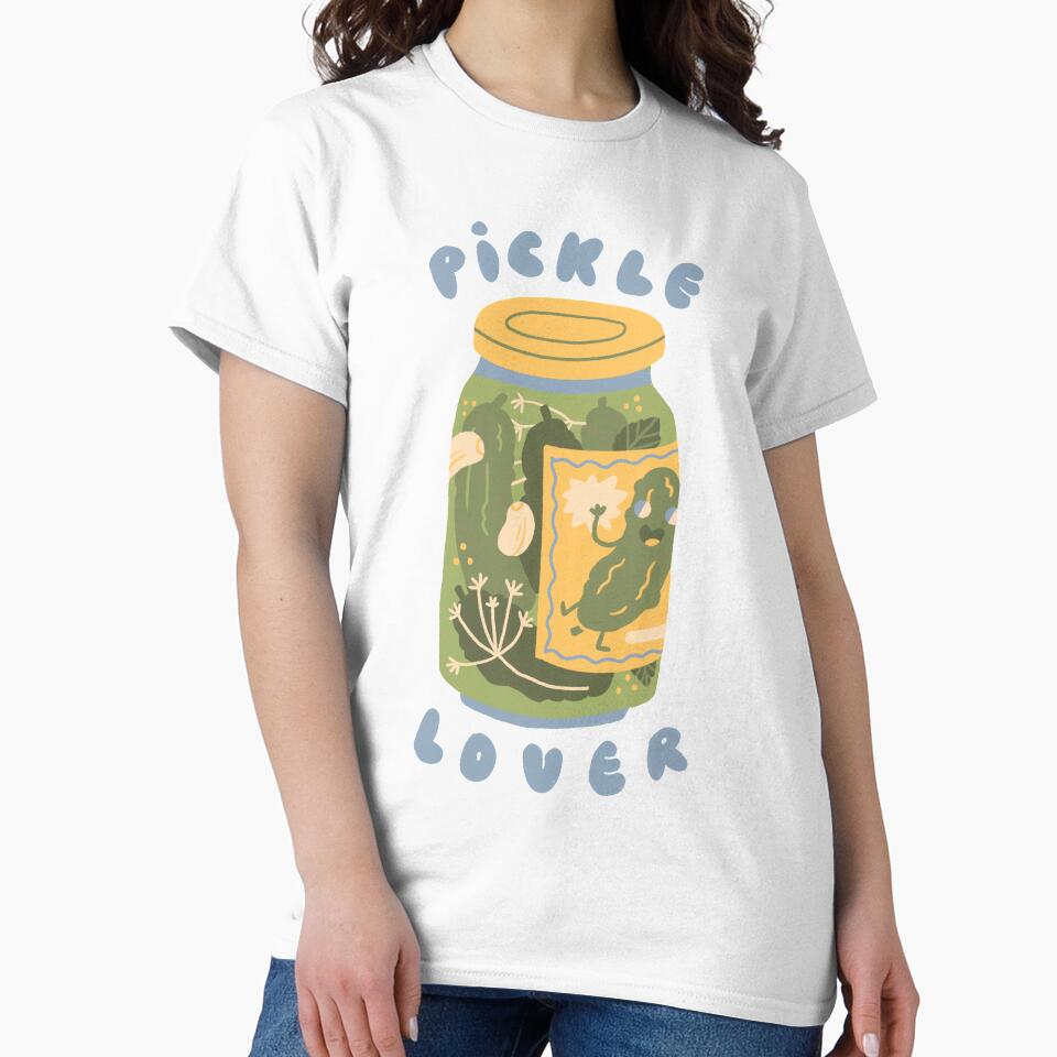 Pickle Lover by Karolina Buczek Unisex , , , Long Sleeve Tee