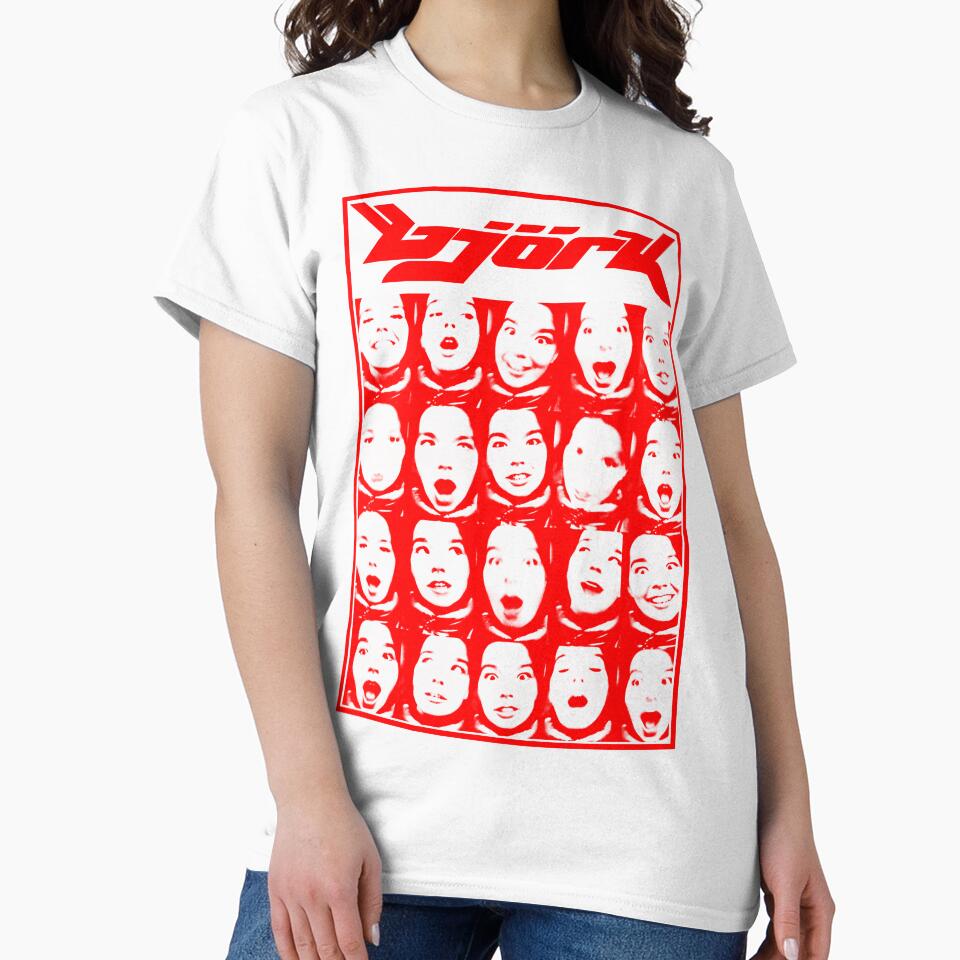 Bjork Army Of Me Vintage Vibe (Red) by hypelaboratory