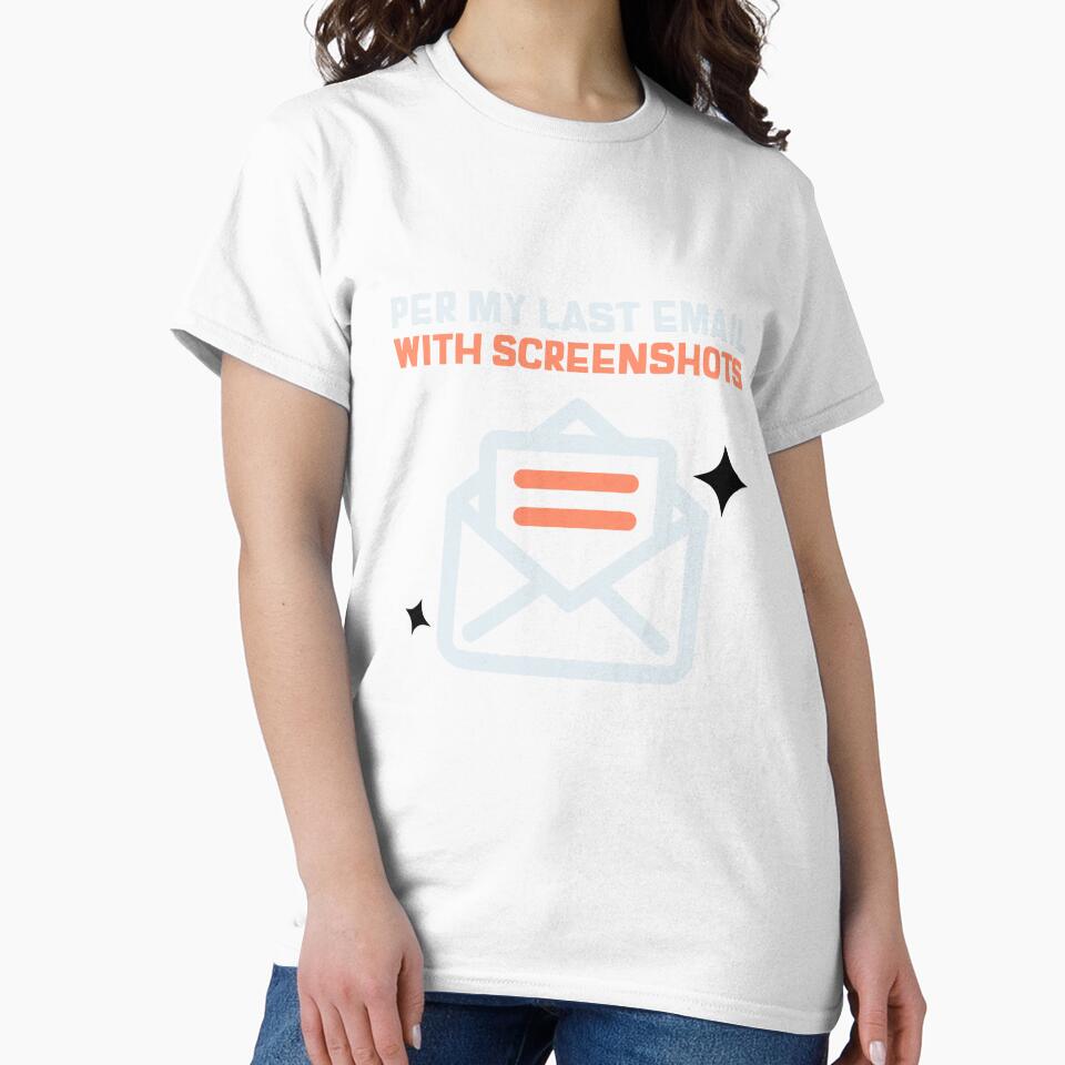 Witty Email by SketchVibeTees Unisex , , , Long Sleeve Tee