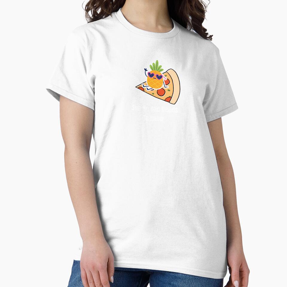 Pineapple on pizza? Absolutely. Publicly admitting it? That's another story! by Kaylews_Designs