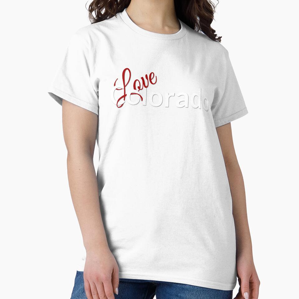 Love Colorado, Love CO by Lazy Dad Creations Unisex , , , Long Sleeve Tee