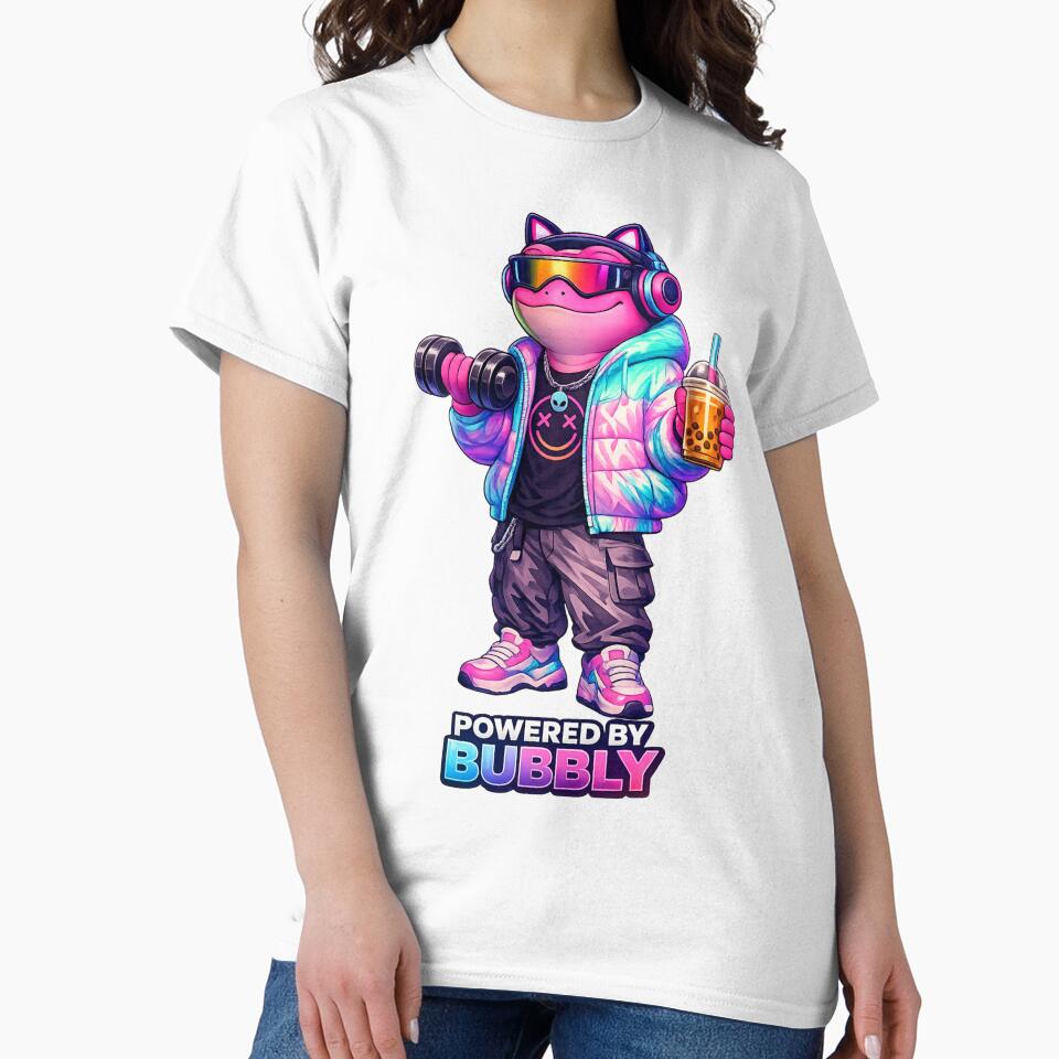 Retro Cyberpunk Frog by BlackRockX Unisex , , , Long Sleeve Tee