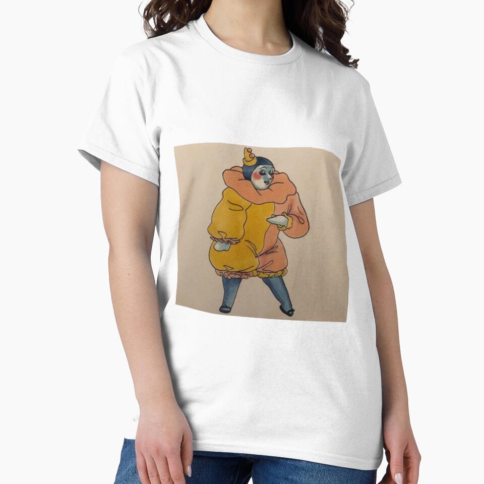 Pastel Pierrot by SmolArtDork Unisex , , , Long Sleeve Tee