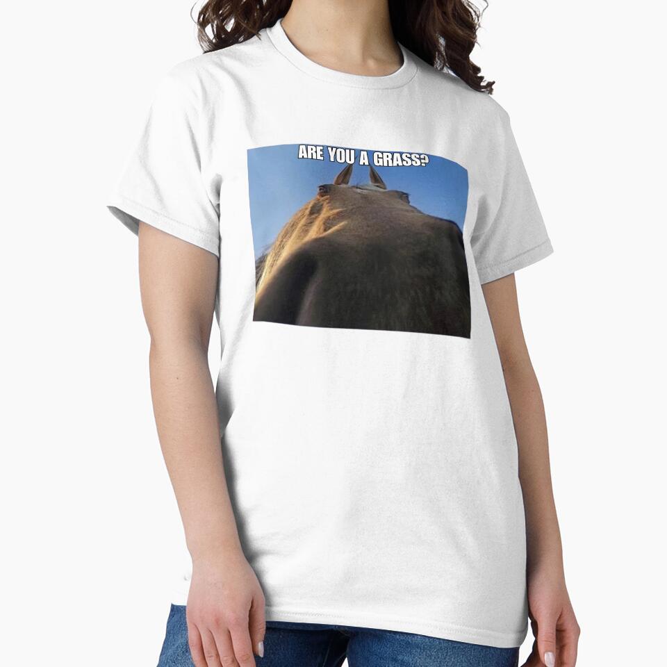 Are You A Grass? by T-Wearz Unisex , , , Long Sleeve Tee