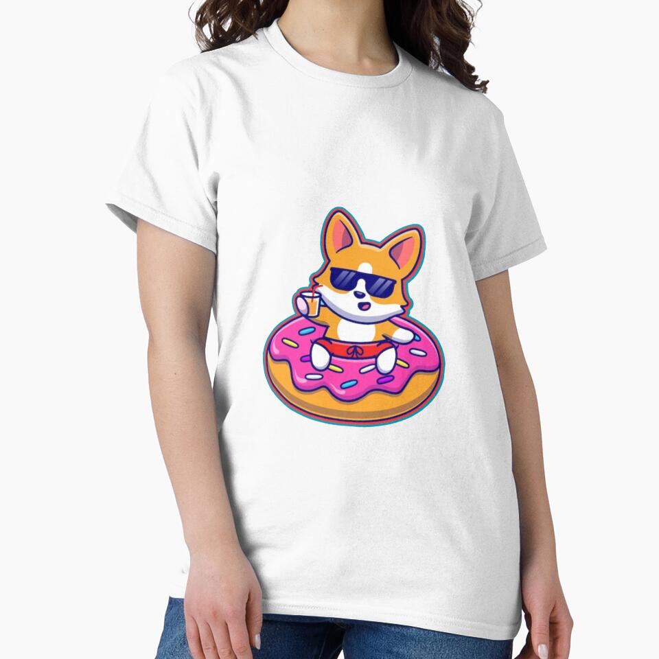 dog plushies kawaii by comicc Unisex , , , Long Sleeve Tee