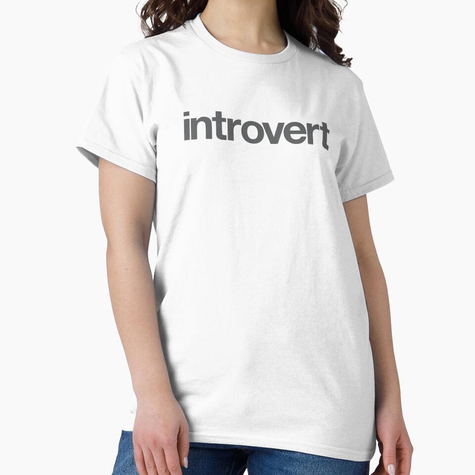 Introvert by The Common Tee Unisex , , , Long Sleeve Tee