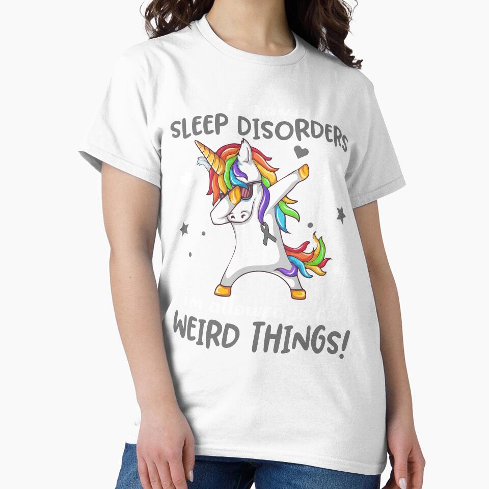 Sleep Disorders Warrior I'm Allowed To Do Weird Things by Brad-FI Unisex , , , Long Sleeve Tee