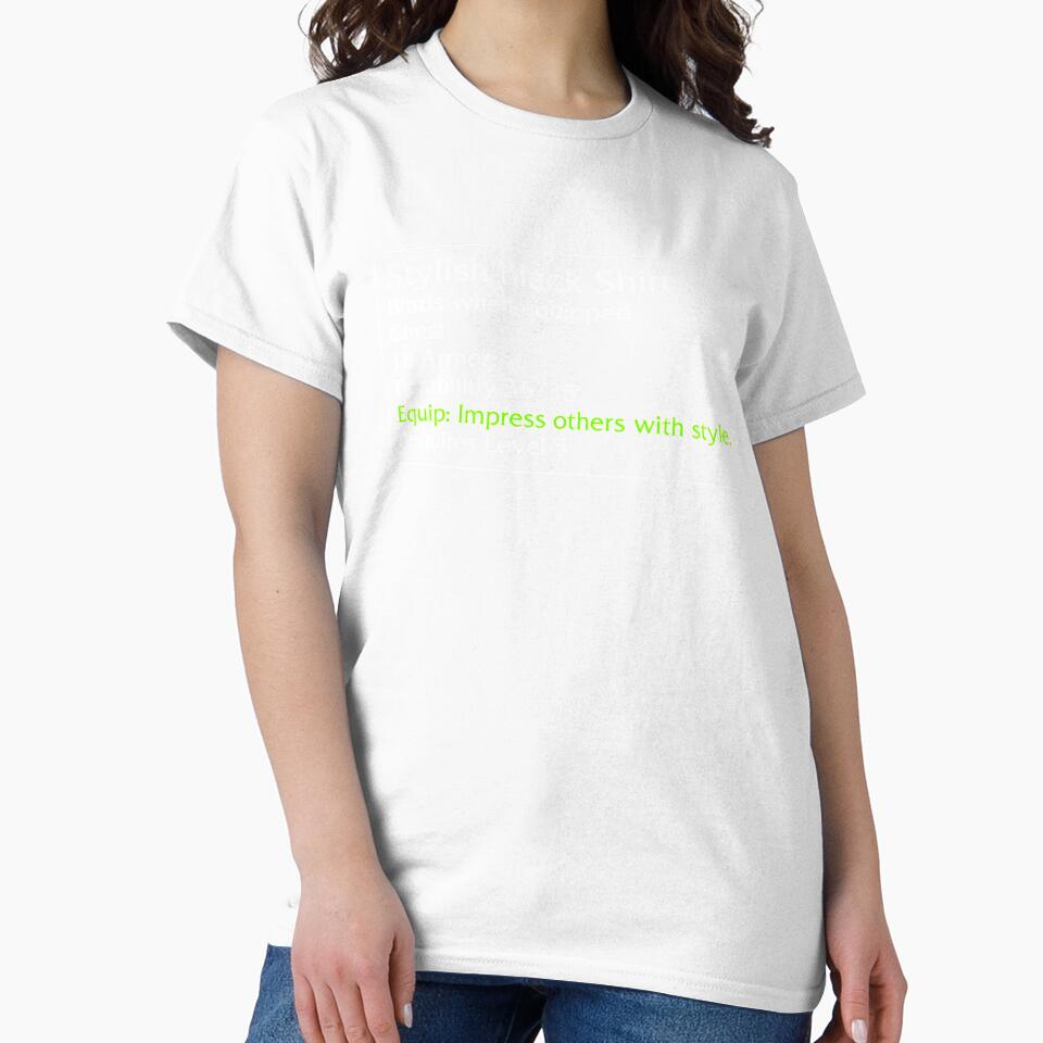 Stylish Black by Taoalzma Unisex , , , Long Sleeve Tee