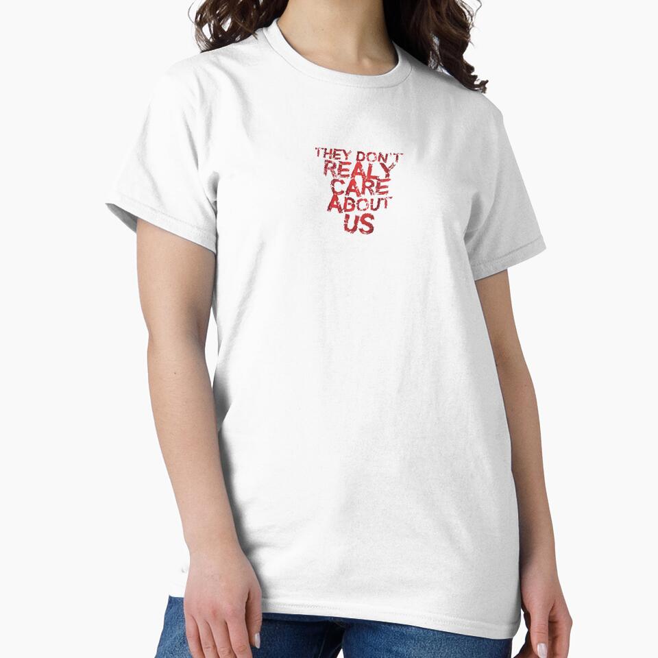They Don't Really Care About Us by Norbert33 Unisex , , , Long Sleeve Tee