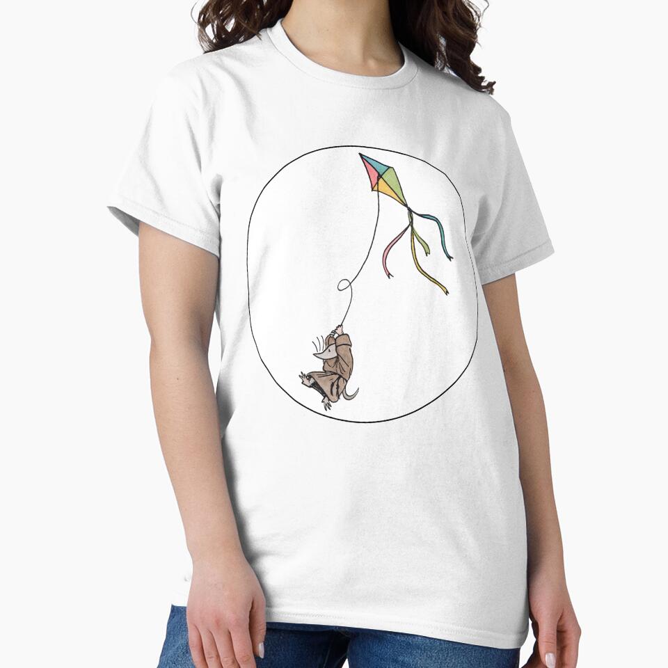 Shrew Kite by bowelfly Unisex , , , Long Sleeve Tee