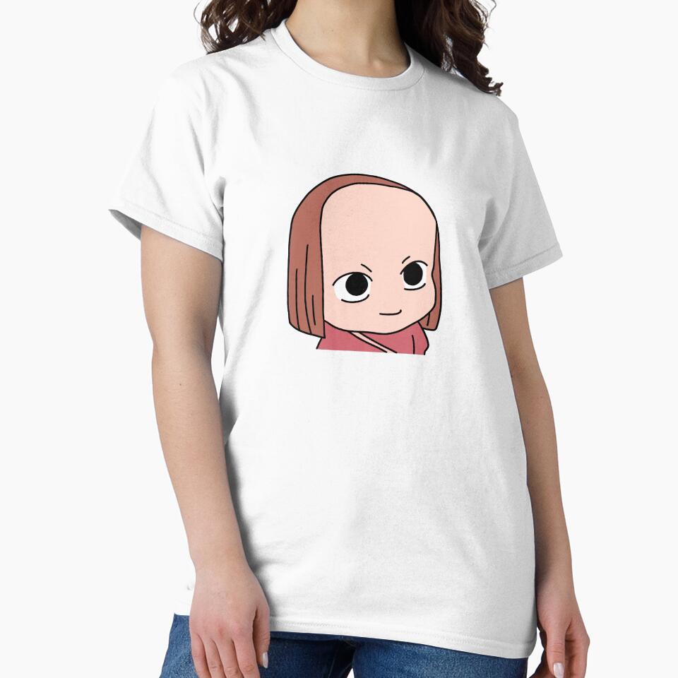 Big Forehead Anime Girl Meme by smileyfriend Unisex , , , Long Sleeve Tee
