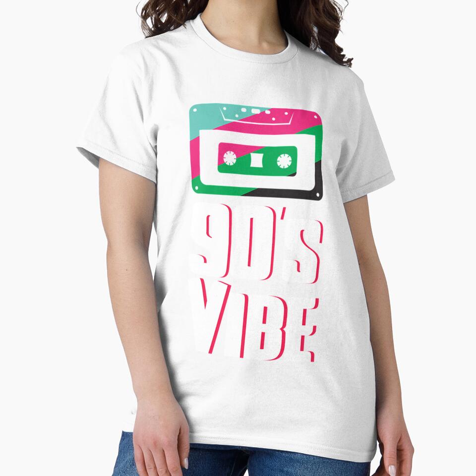 90'S Retro T Shirt by MagaliKris Unisex , , , Long Sleeve Tee