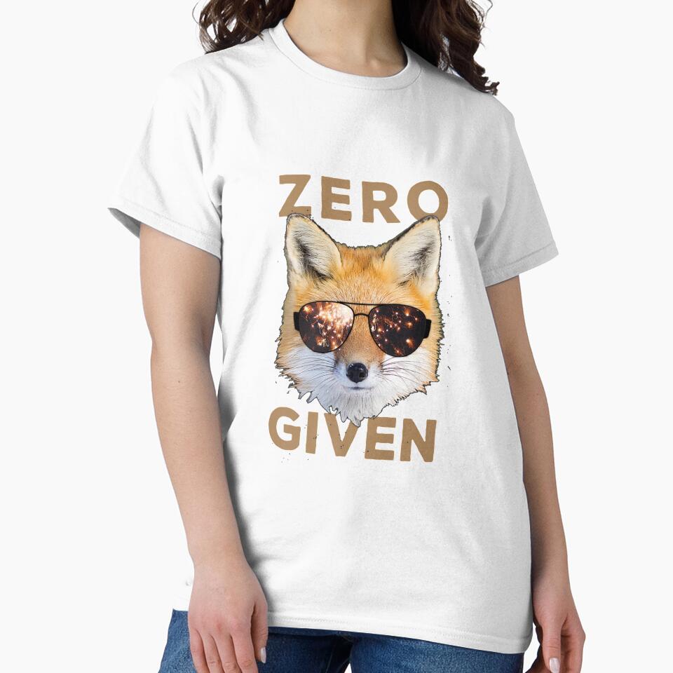Zero Fox Given Pun Premium by lindaxse Unisex , , , Long Sleeve Tee