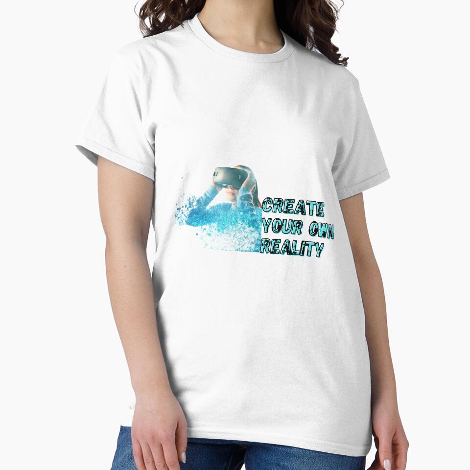 Create your own reality - by KkCreationas Unisex , , , Long Sleeve Tee