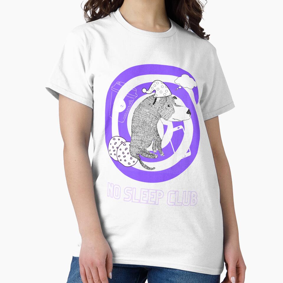 No Sleep Club (14) by AhoofeCLS Unisex , , , Long Sleeve Tee