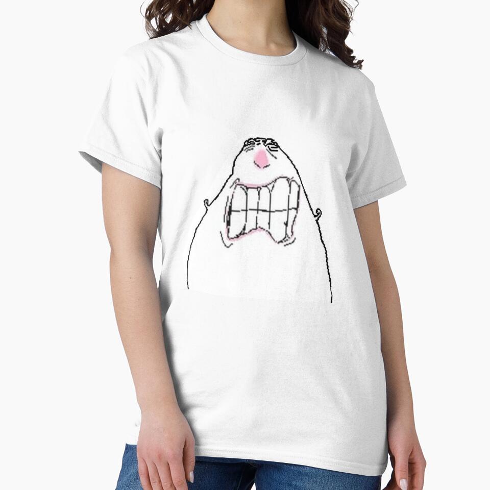 hamster drawing meme, angry by Shrewd Mood Unisex , , , Long Sleeve Tee