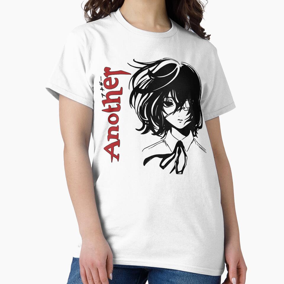 Mei Misaki - blackwork by Greyo101 Unisex , , , Long Sleeve Tee