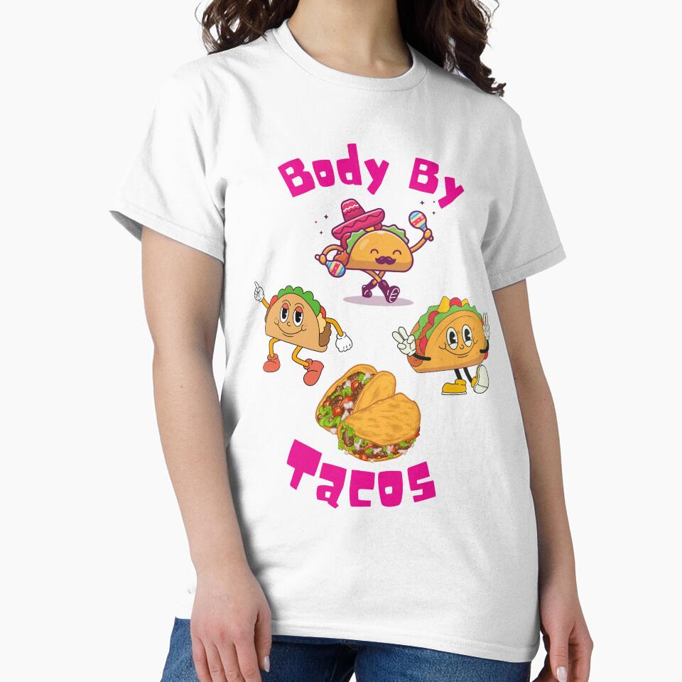 Body by Tacos by Sandy Shiner-Swanson Unisex , , , Long Sleeve Tee