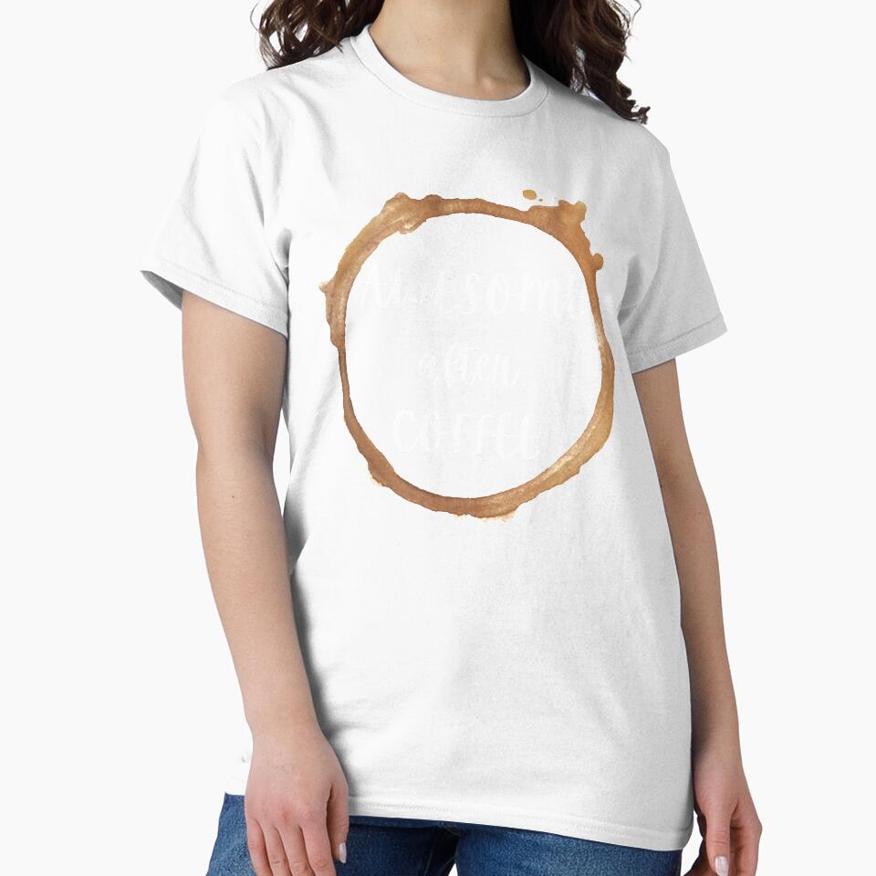 Awesome After Coffee Coffee Humour by champagnemoment Unisex , , , Long Sleeve Tee