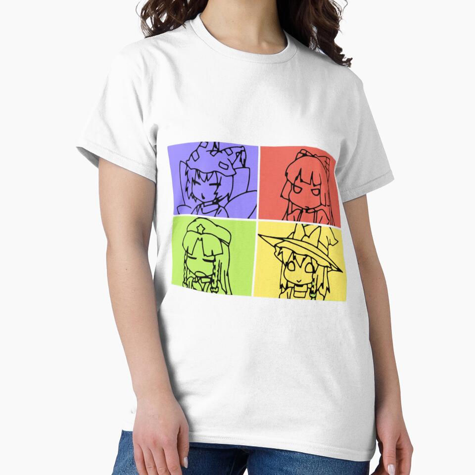 Touhou _quot_Yacchatta_quot_ (No text version) by NEETPRINTSTORES Unisex , , , Long Sleeve Tee