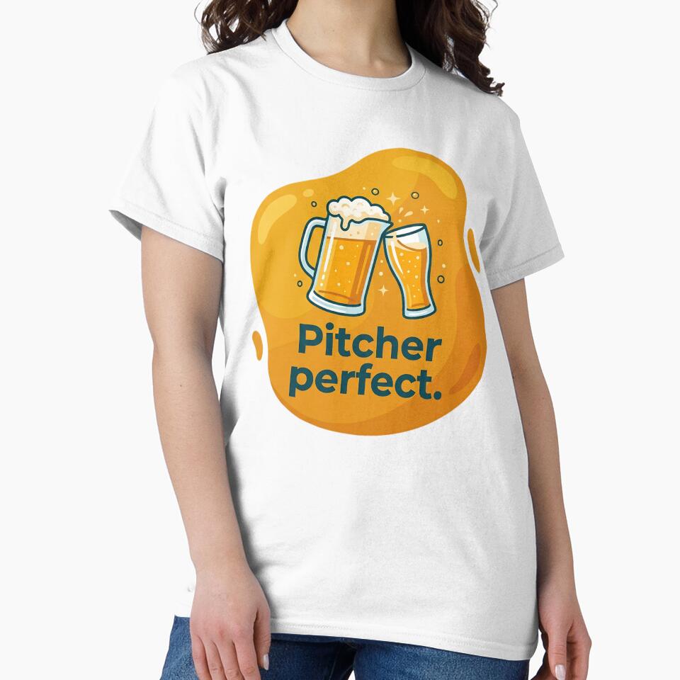 Pitcher perfect | Beer by SocialStaticz Unisex , , , Long Sleeve Tee