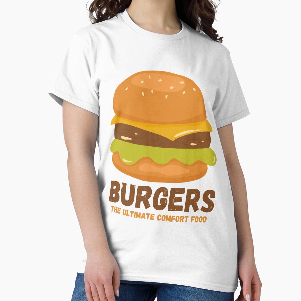 Burgers - The ultimate comfort food - Burger Bliss by WBP Mart Unisex , , , Long Sleeve Tee