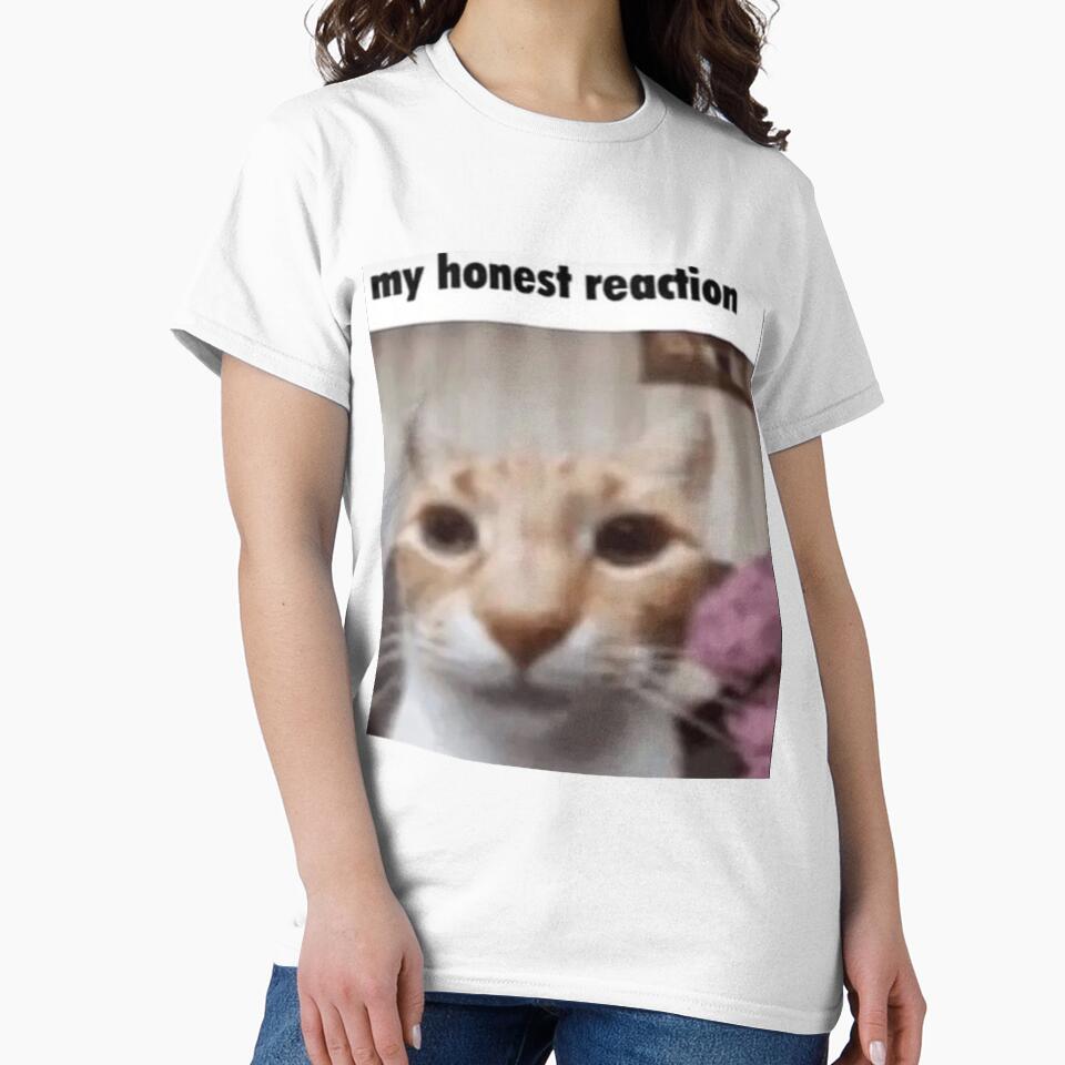 my honest reaction by cocksnot Unisex , , , Long Sleeve Tee