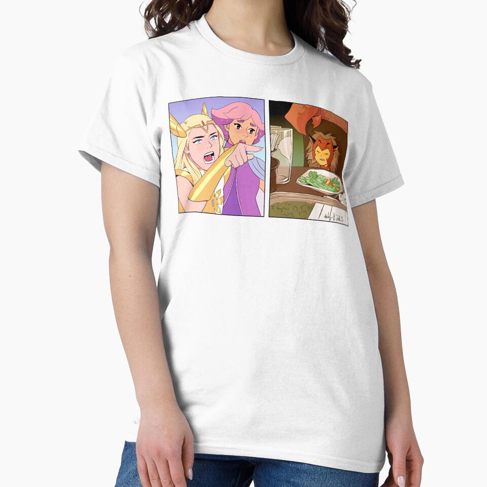 She-Ra Yelling At Catra Meme by Ashley Witter Unisex , , , Long Sleeve Tee