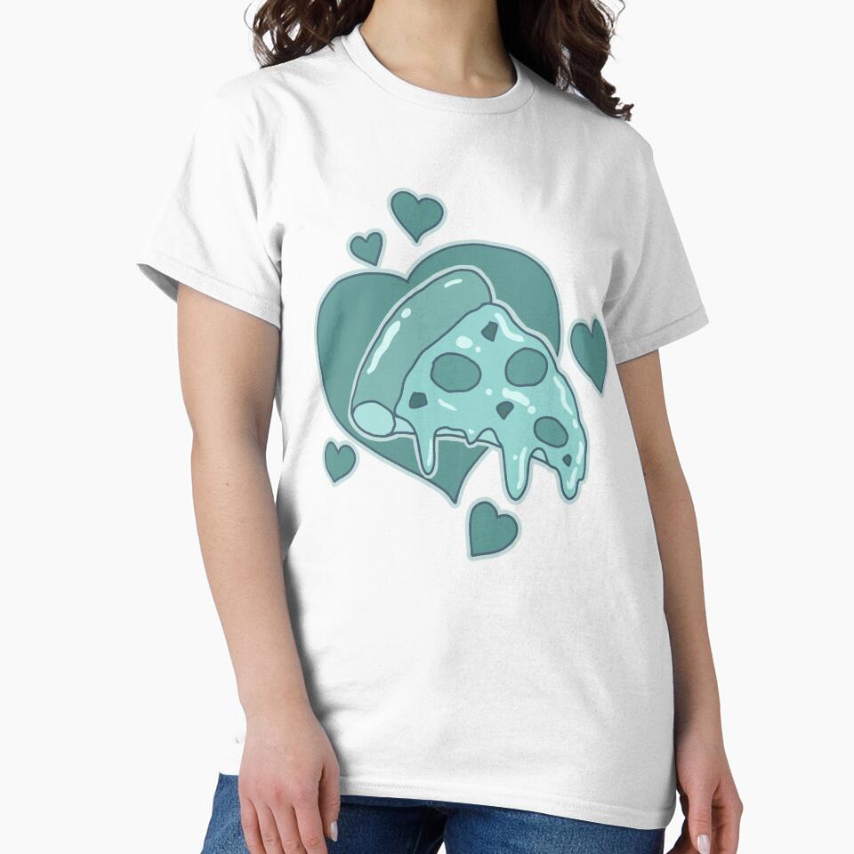 Pizza is love, pizza is life by Junasaji Unisex , , , Long Sleeve Tee