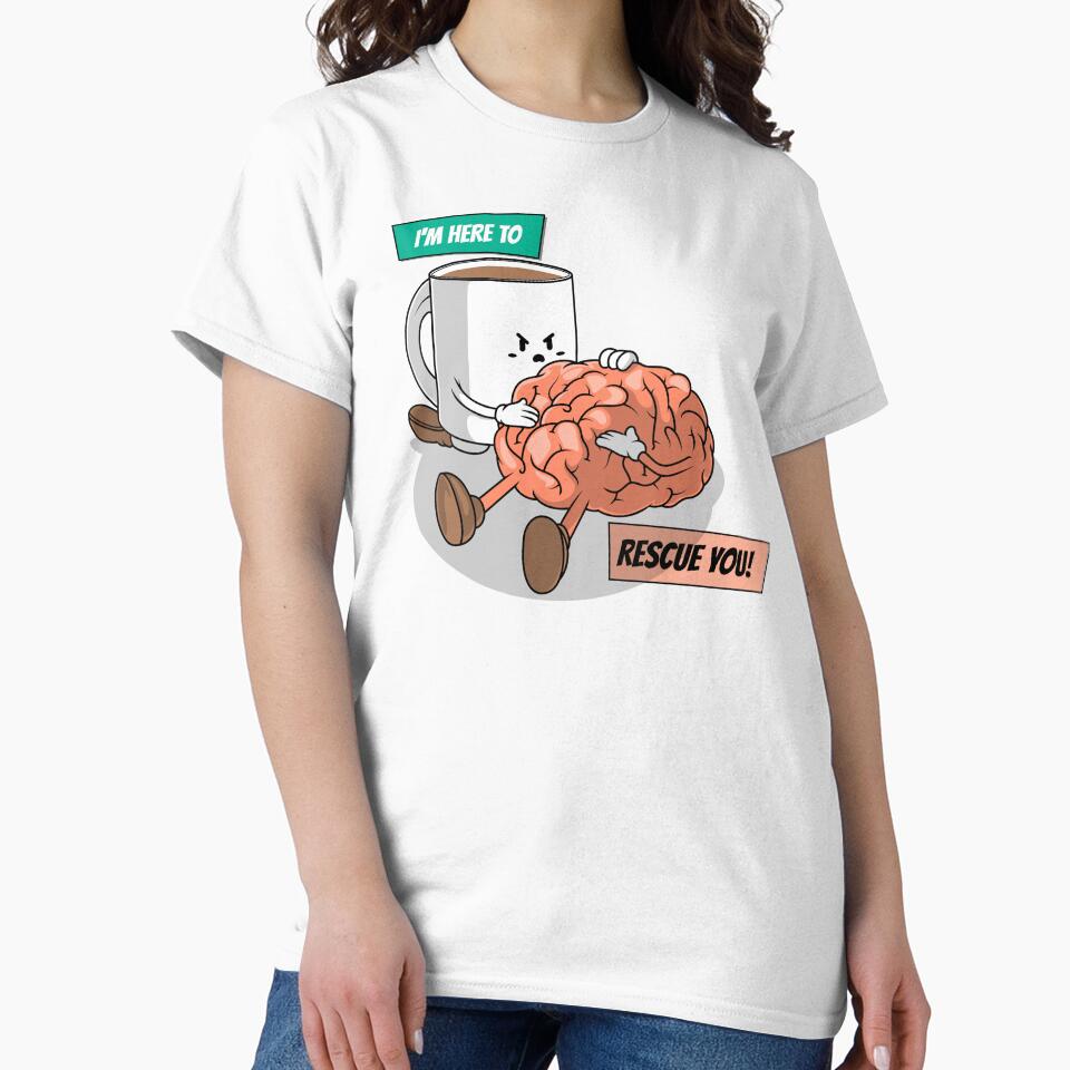 Funny Coffee I'm Here To Rescue You by joabaj Unisex , , , Long Sleeve Tee